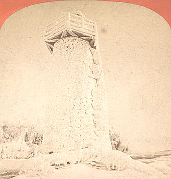 #005 close-up of terrapin point tower, covered in snow