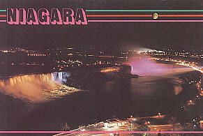 #10: niagara falls at night