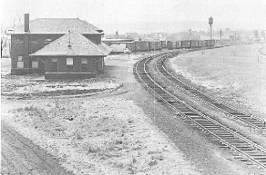 #016 railroad station, circa 1968