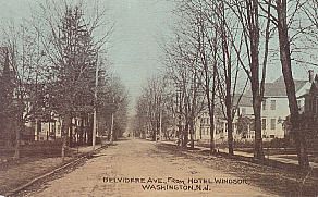 #3: belvidere ave, looking north from church st