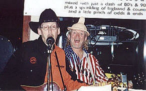 the pretend-singing-cowboy and the dickhead ... 